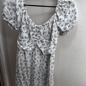 Hollister Blue Floral Dress
